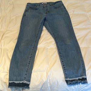 Loft curvy skinny crop sz 10